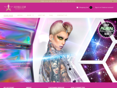 Jeffree Star Cosmetics Traffic Stats