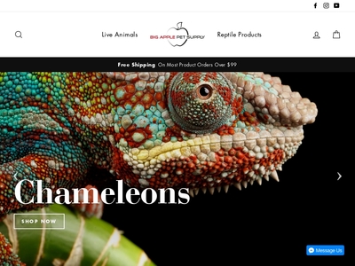 reptile supplies online