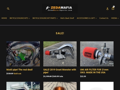 zeda motorsports bicycle