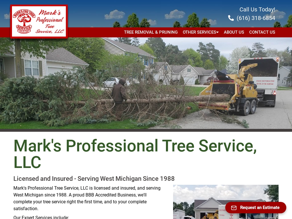 mark's tree service llc