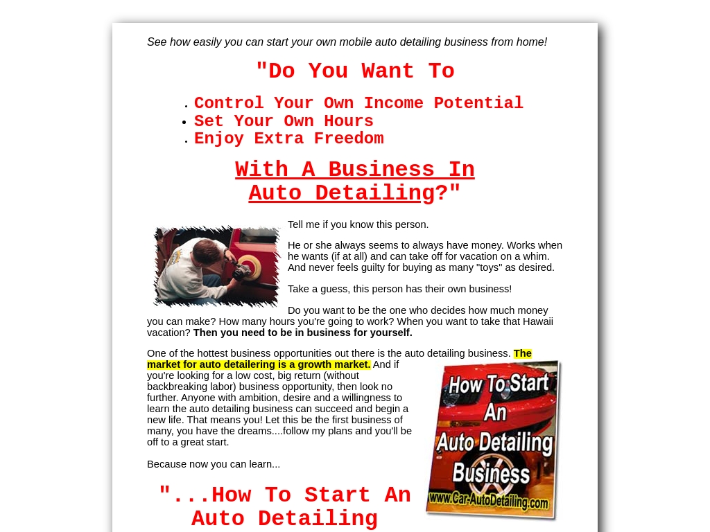 How to Start a Car Detailing Business in 9 Fool Proof Steps