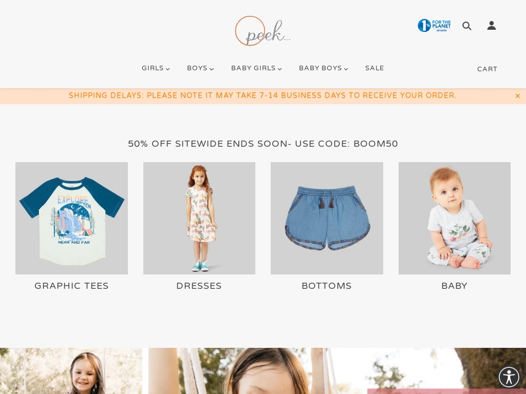 Kids dress shop websites