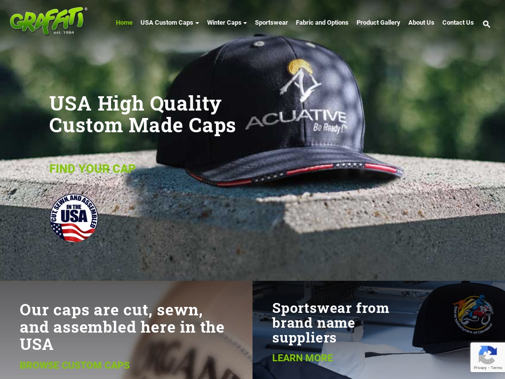 Baseball Cap, Made in USA