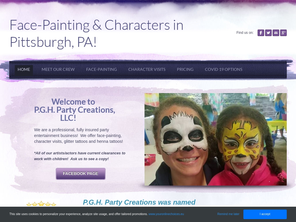 A Face Painter Business Ideas Starter Story