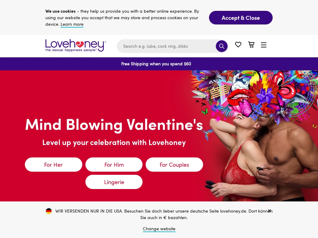 Global Sexual Happiness Retailer Lovehoney Launches Love How You Love  Campaign