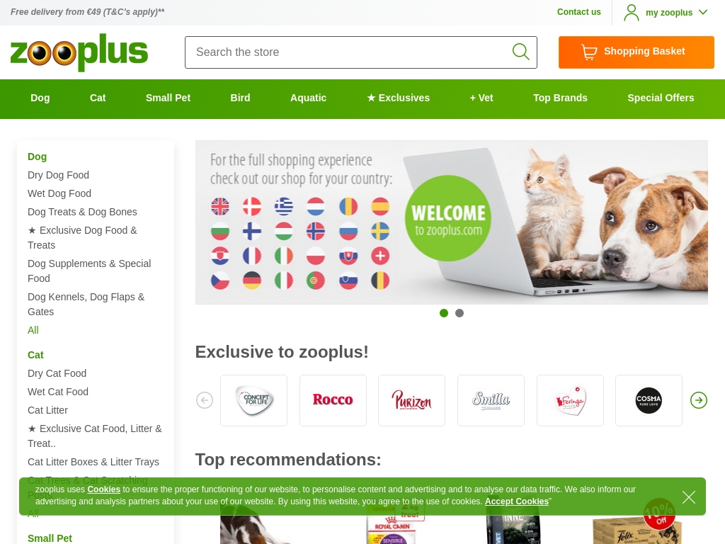 24 Best Pet Store site Designs To Inspire You [2024] Starter