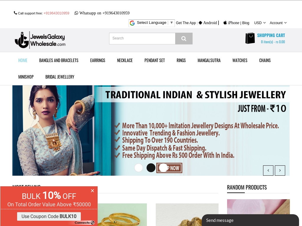 Wholesale jewelry shop websites
