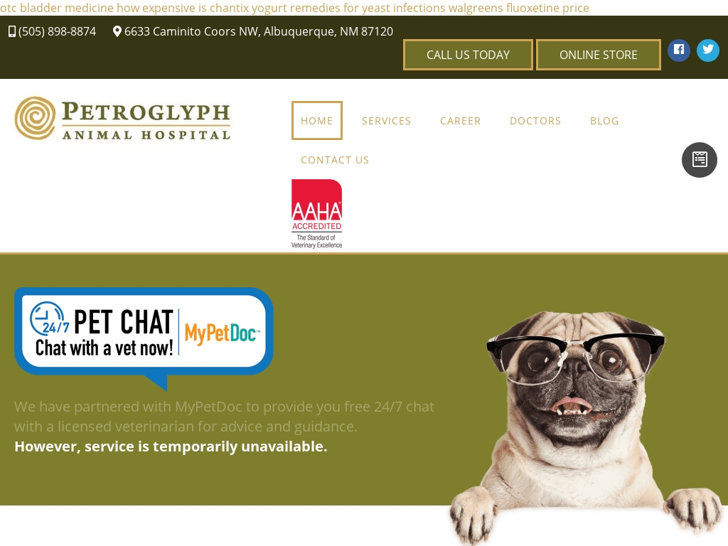 empirevetcare.com - animal medical centres website - BNEXT