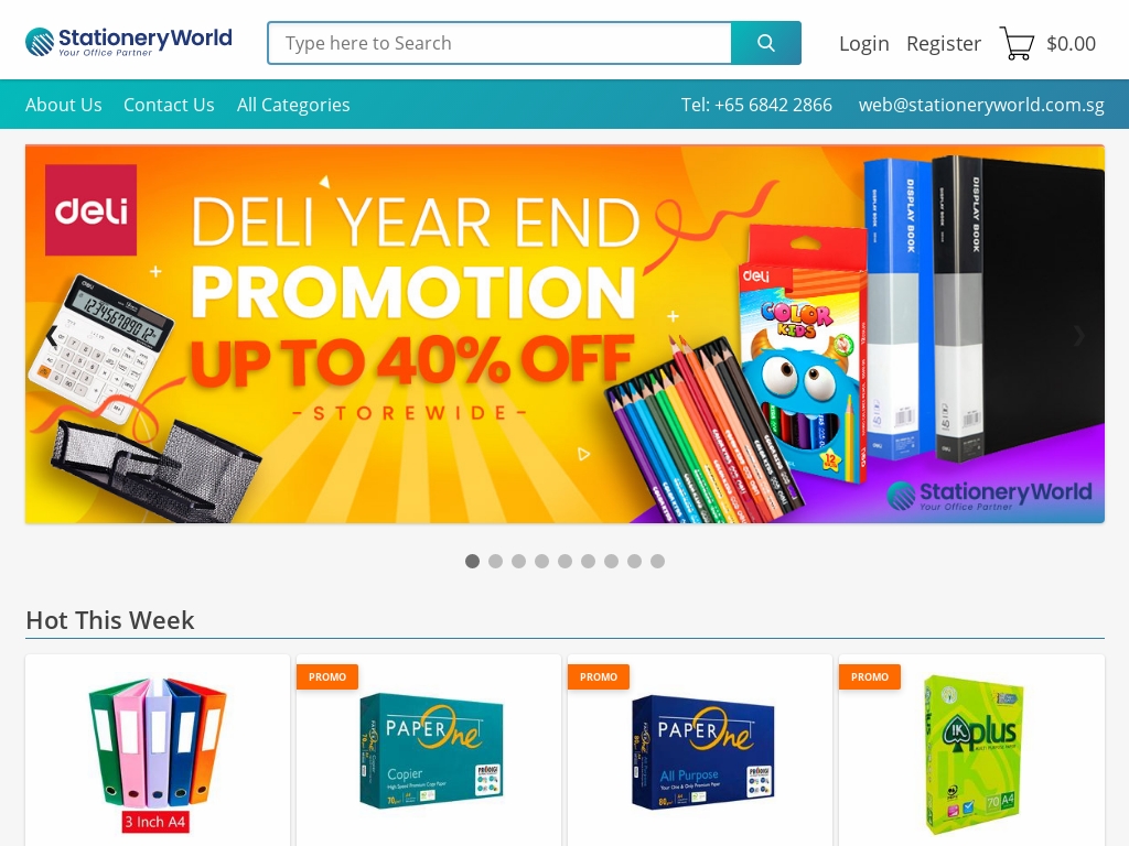 50 Best Stationery Business Website Designs To Inspire You [2024]