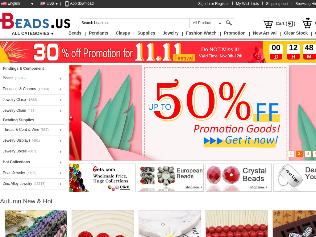 Beading websites deals