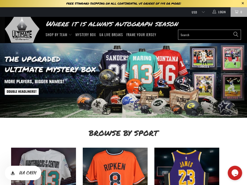 Sports Collectibles - Sports collectibles, autographs, memorabilia, and  cutting edge news & opinion.