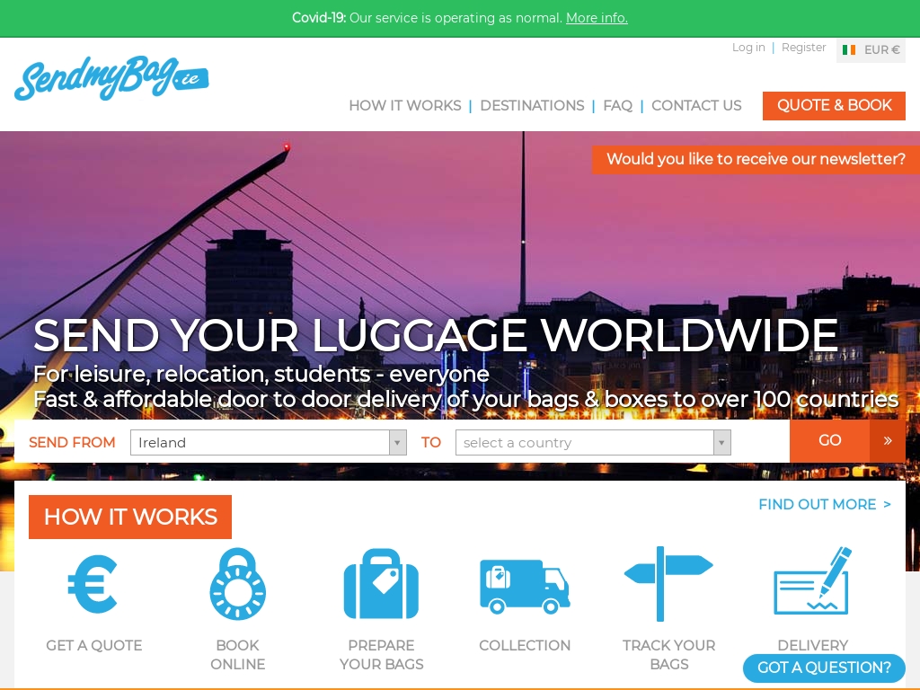 Send my bag 2025 faq