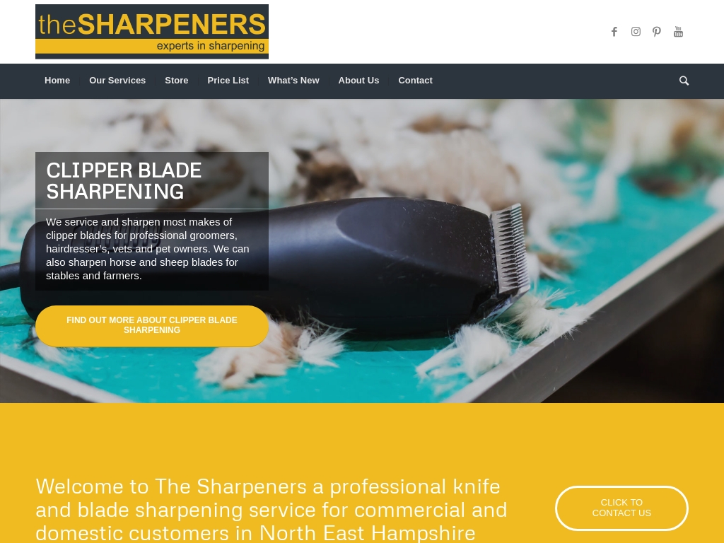 Clipper Blade Sharpening Services