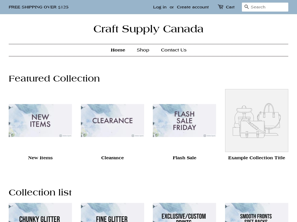 Craft supply websites outlet