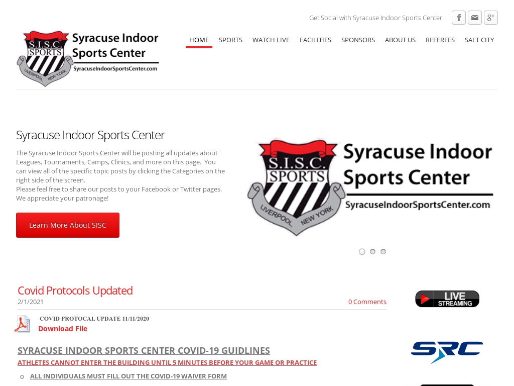 Syracuse indoor cheap soccer center