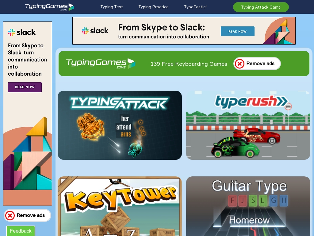 Browse Keyboarding Games - Page 2 - Typing Games Zone