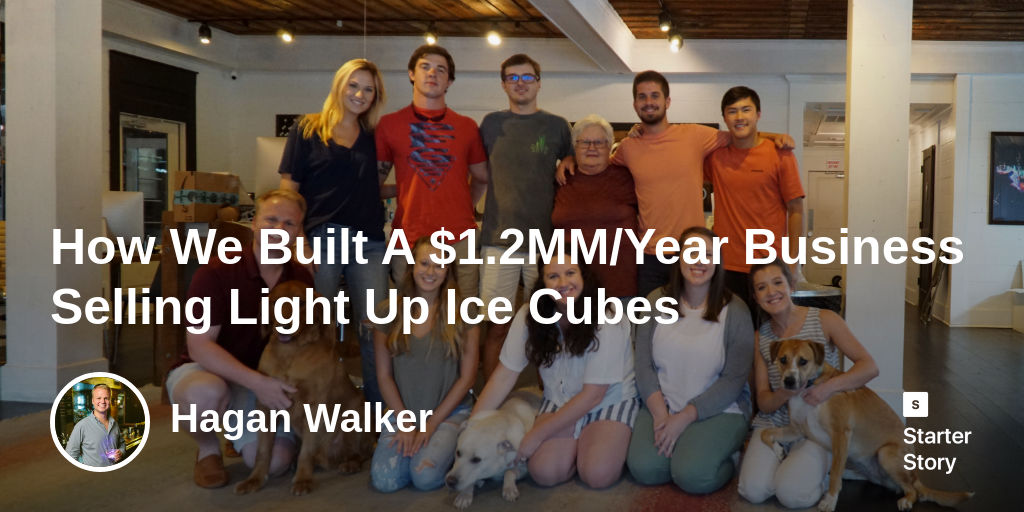 How We Built A 1.2MM/Year Business Selling Light Up Ice Cubes