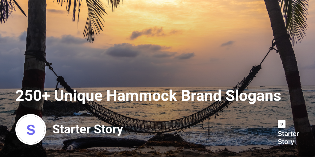 250+ Unique Hammock Brand Slogans Starter Story