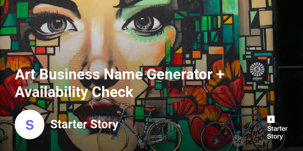 Art Business Name Generator + Availability Check Starter Story