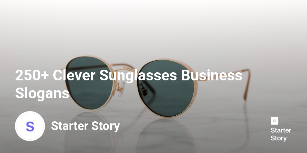 Sunglasses business sales