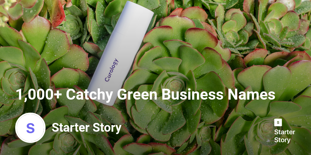 1,000+ Catchy Green Business Names Starter Story