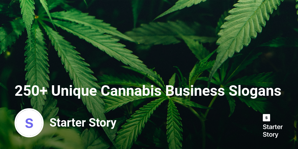 250+ Unique Cannabis Business Slogans Starter Story