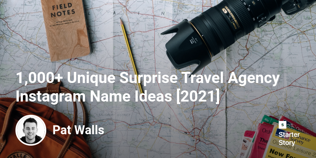 1 000 Unique Surprise Travel Agency Instagram Name Ideas 2024 