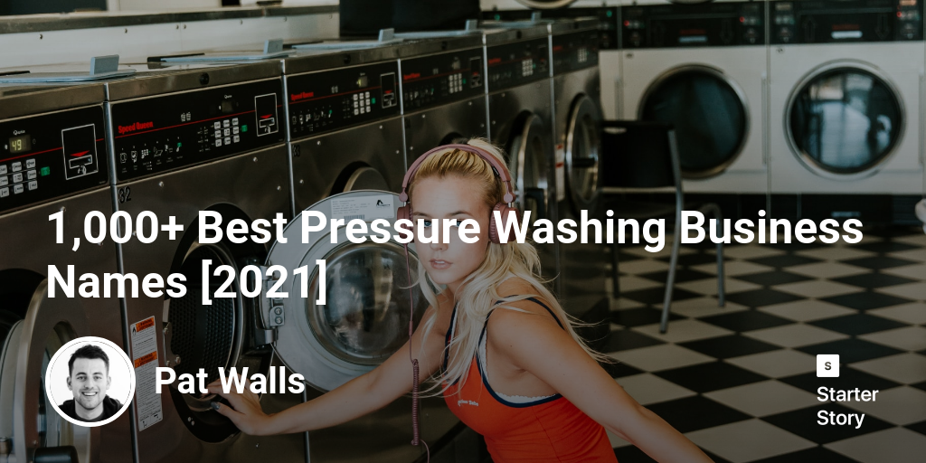 Pressure Washing Names Generator