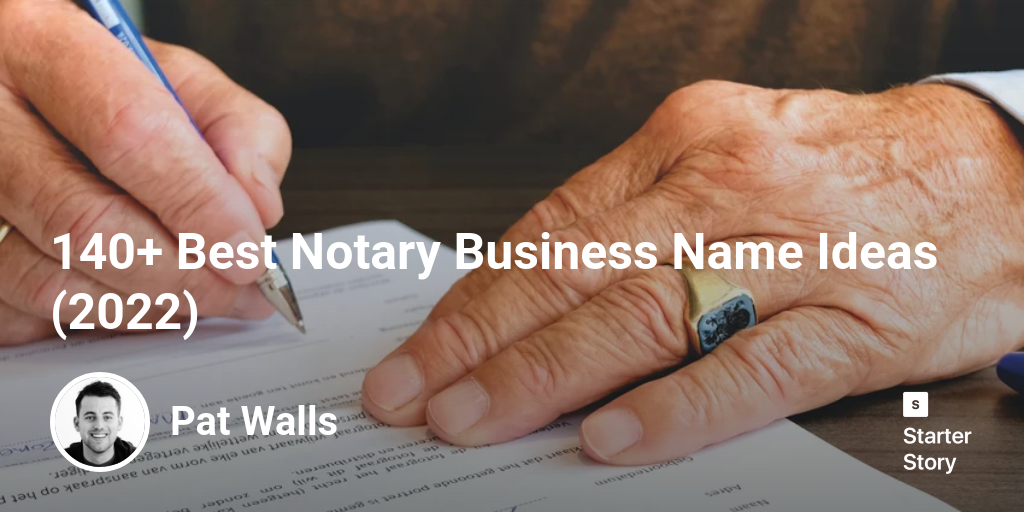 Mobile notary business name ideas