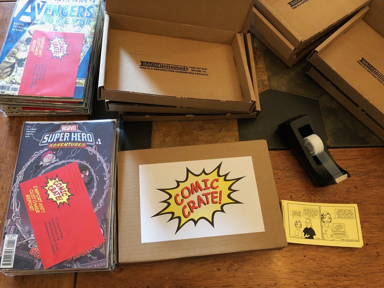 How We Started A Curated Comic Subscription Box With 100 Starter