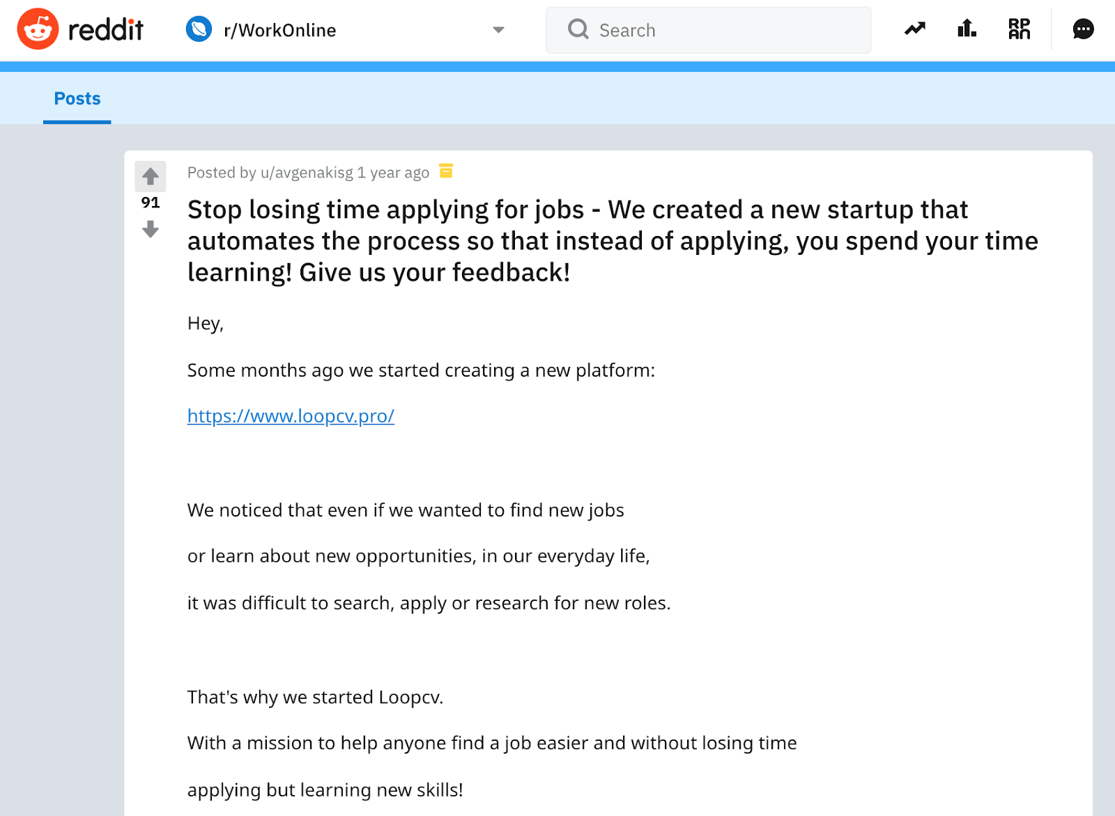 How I Validated My Idea On Reddit And Built A $180K/Year Job Search