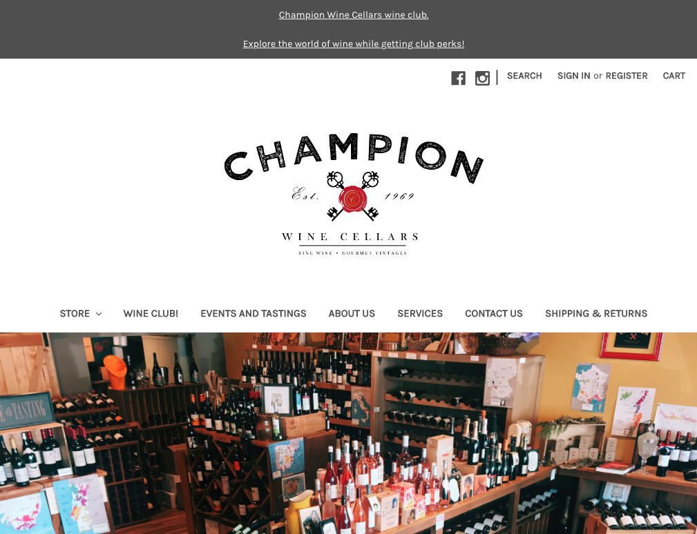Champion Wine Cellars