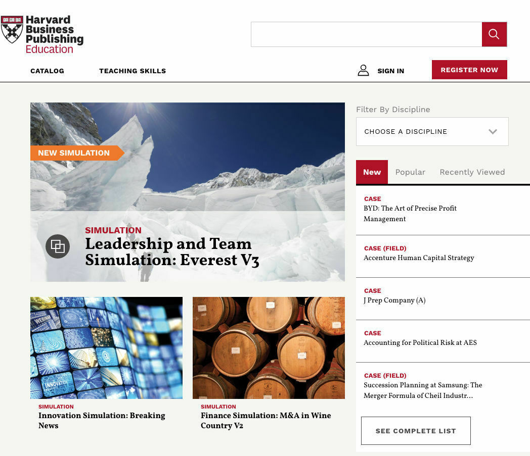 Harvard Business Publishing