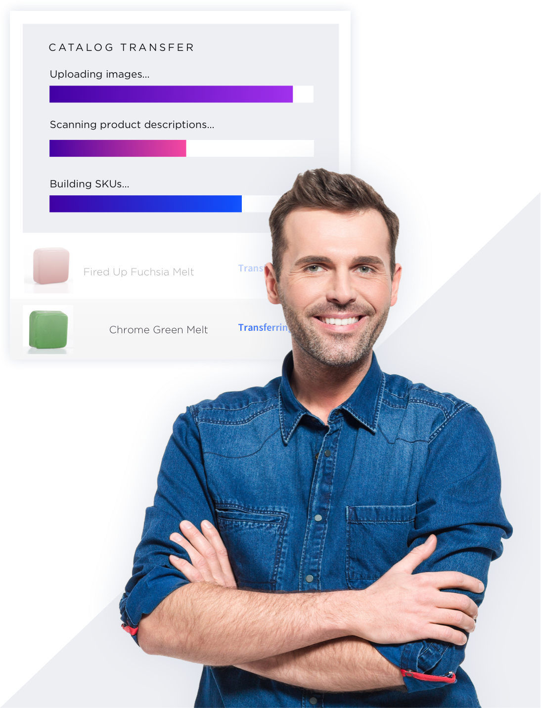 collage catalog transfer person generic