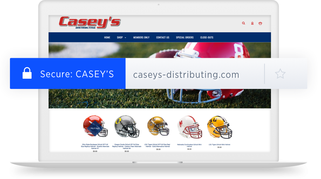 collage storefront security caseys