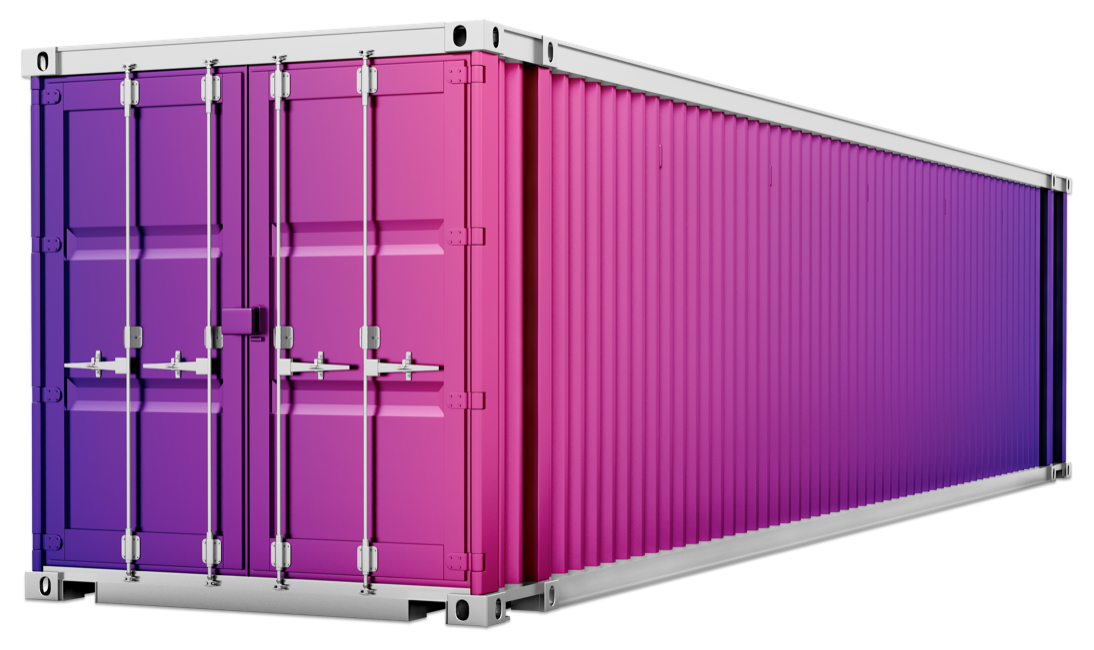 Stock Photo Shipping Container Generic