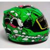 Casco Cerrado Shaft Modelo Slash Sh-581 Neon Green