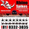 Rhino Spikes Picos para Bardas Cadillos de Seguridad