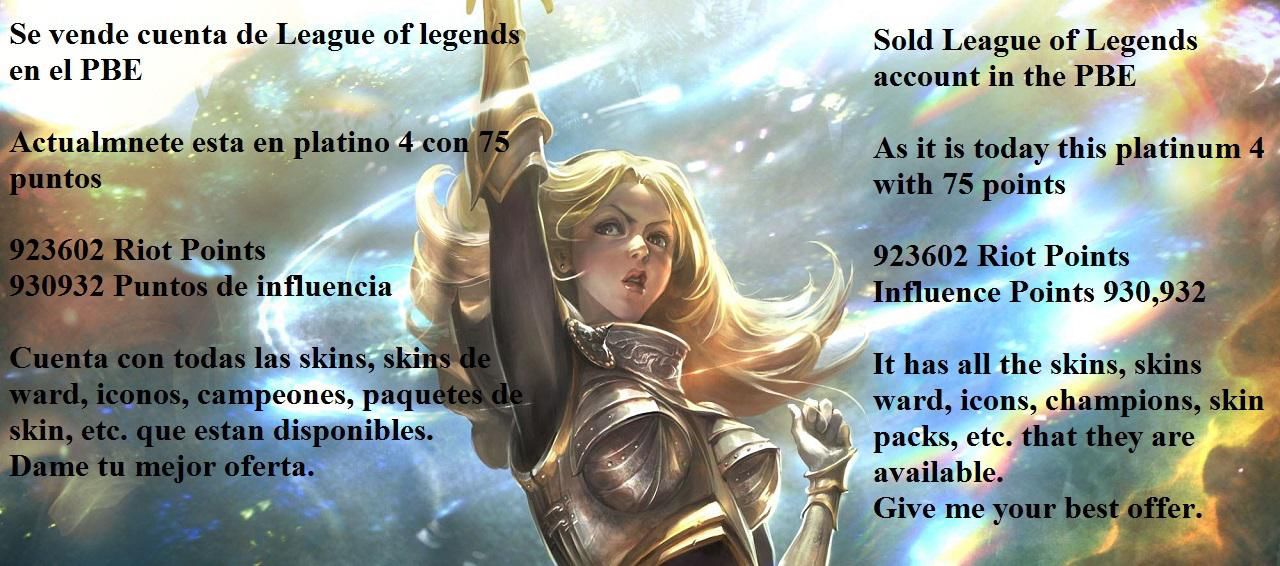 Crear Cuenta League Of Legends Euw