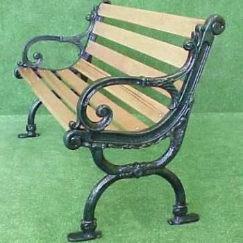 Bancas para jardin y parques en fundicion de aluminio | Mercado.mx