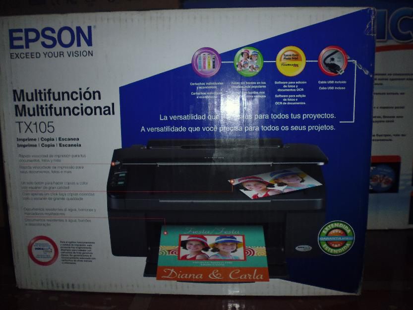 Impresora Multifuncional Epson TX105 | Mercado.pe