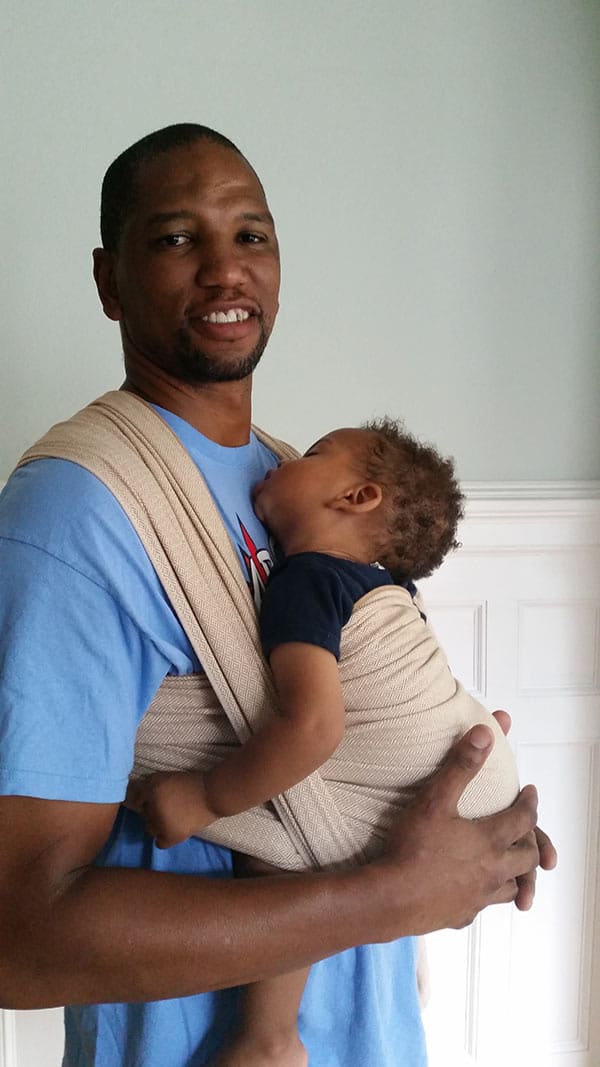 wrap around baby holder