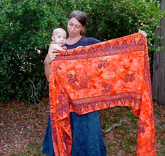 Double Hammock Carry Wrap Your Baby