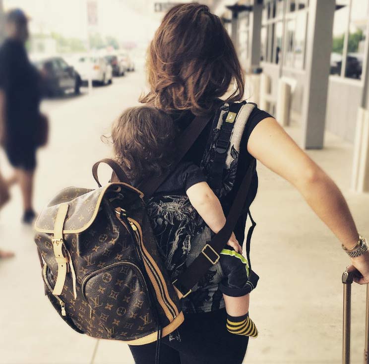 babywearing diaper bag