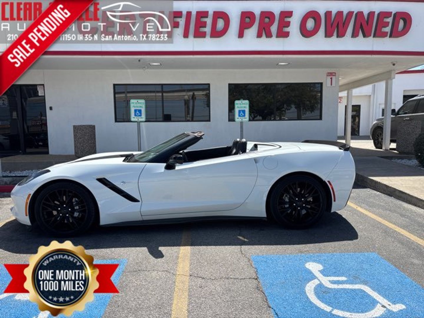 2014 Chevrolet Corvette Stingray 3LT Convertible RWD