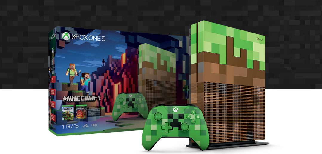 Xbox One S inspirado em Minecraft é simplesmente incrível Xbox Power
