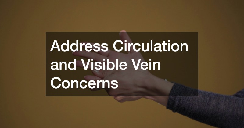 Address Circulation and Visible Vein Concerns