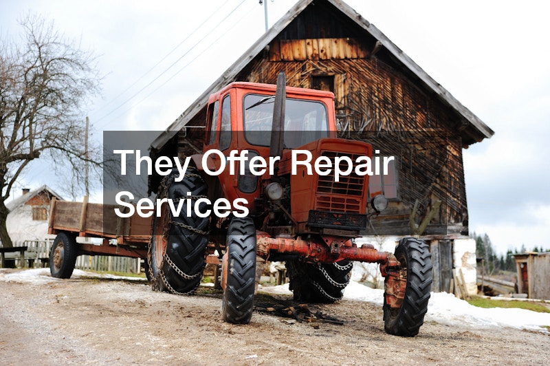 They Offer Repair Services