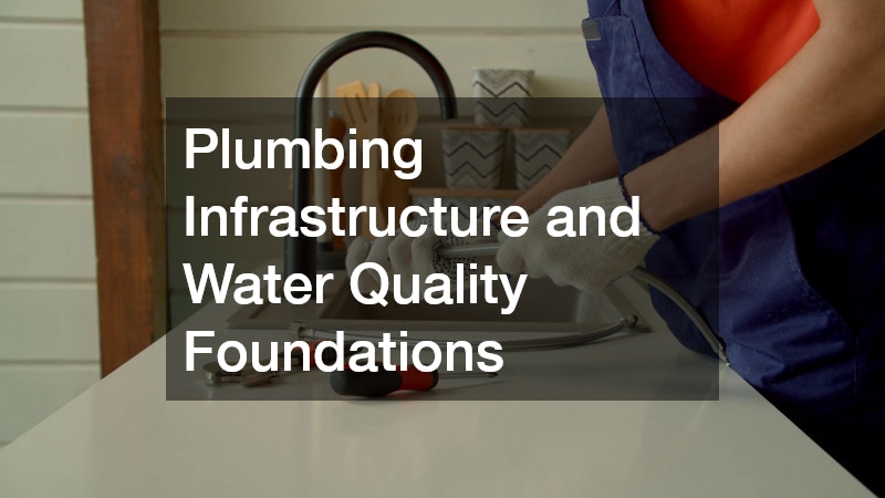 Plumbing Infrastructure and Water Quality Foundations