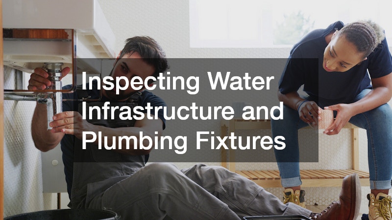 Inspecting Water Infrastructure and Plumbing Fixtures
